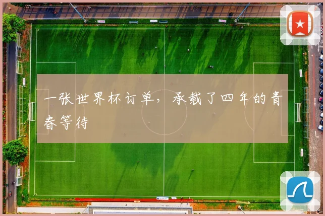 一张世界杯订单，承载了四年的青春等待
