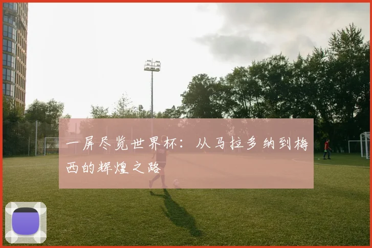 一屏尽览世界杯：从马拉多纳到梅西的辉煌之路
